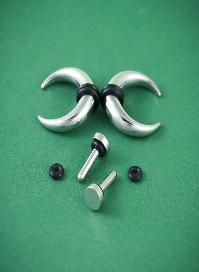 TBOSEN Precise Dimensions Set Stainless Steel Curved Tapers | O-Ring Ear Plugs Tunnels Gauges Stretcher Piercings Kit - Image 3