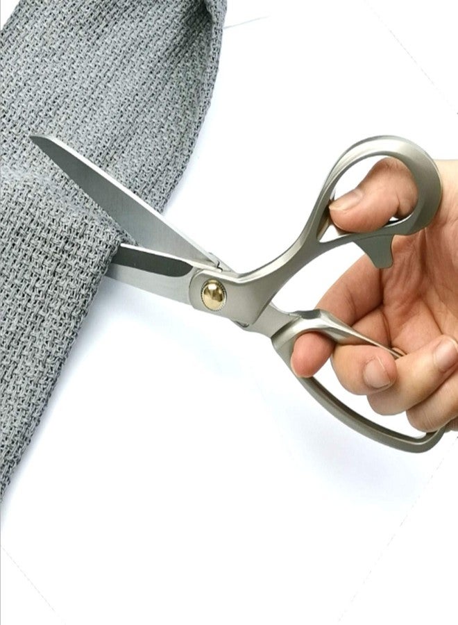 N.C Professional Tailor Scissors 8.5 Inch for Cutting Fabric Multi-Purpose Heavy Duty Scissors Sewing Scissors for Leather Cutting Industrial Sharp Sewing Shears for Home Office Artists Dressmakers - Image 4