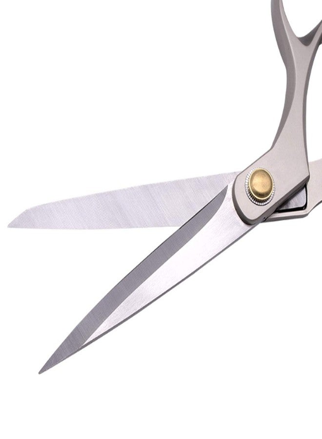 N.C Professional Tailor Scissors 8.5 Inch for Cutting Fabric Multi-Purpose Heavy Duty Scissors Sewing Scissors for Leather Cutting Industrial Sharp Sewing Shears for Home Office Artists Dressmakers - Image 2