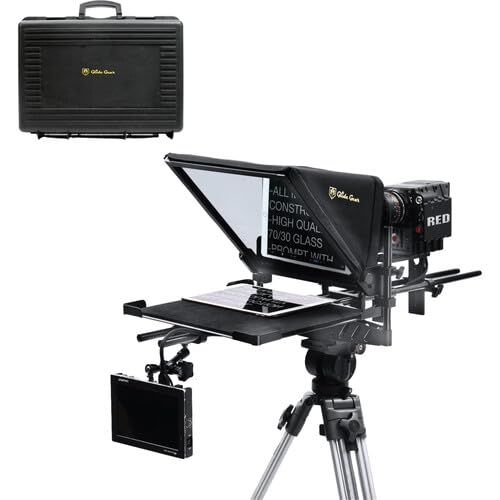 Glide Gear TMP 1000 Teleprompter – All Camera & Smartphones, Tablets – 17" Glass, Tray, Hard Case, No Assembly - Image 3