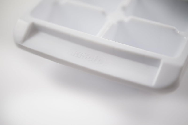 Kitch Easy Release White Ice Cube Tray, 16 Cube Trays (Pack of 4) - Total 64 Cubes - Image 5