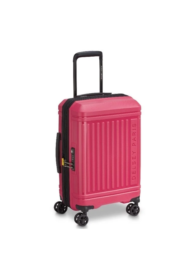 DELSEY Lutece SE Double Wheels Expandable Cabin Trolly 55cm Magenta