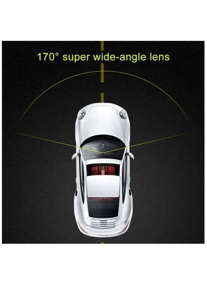 Generic - Dash cam Front and Rear 1080P+1080P Dash Camera for Cars, 170° Wide Angle, Night Vision  G-Sensor Parking Monitor Loop Recording Motion Detector and 128G Max - Image 1