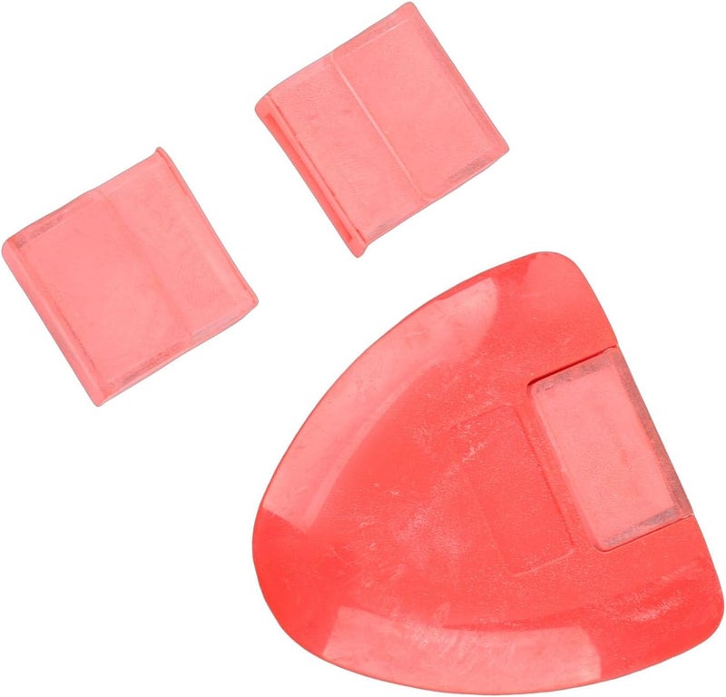 OEBUAFI Professional Tailor's Chalk, Plastic Sewing Fabric Tool for Tailoring, Shoemaking, and Embroidery Craft (Red) - Image 4