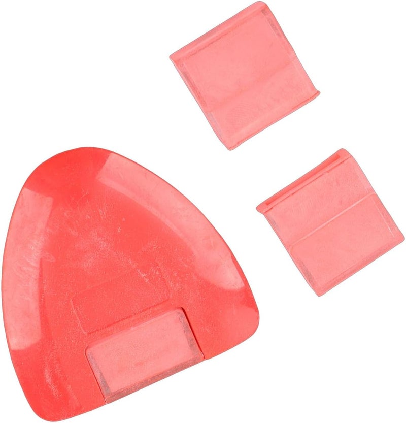 OEBUAFI Professional Tailor's Chalk, Plastic Sewing Fabric Tool for Tailoring, Shoemaking, and Embroidery Craft (Red) - Image 5