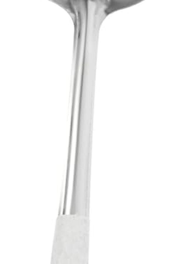 Ergonomic Handle Stainless Steel Kitchen Utensil Set Skimmer Spoon Fork Silverware - Image 1