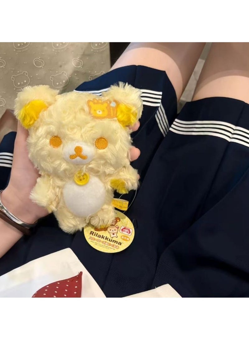 عام إصدار محدود من دمية ريلاكوما هاني معلقة - حقيبة pendant على شكل دب العسل الظريف ودمية المفتاح الإكسسوار - Image 1