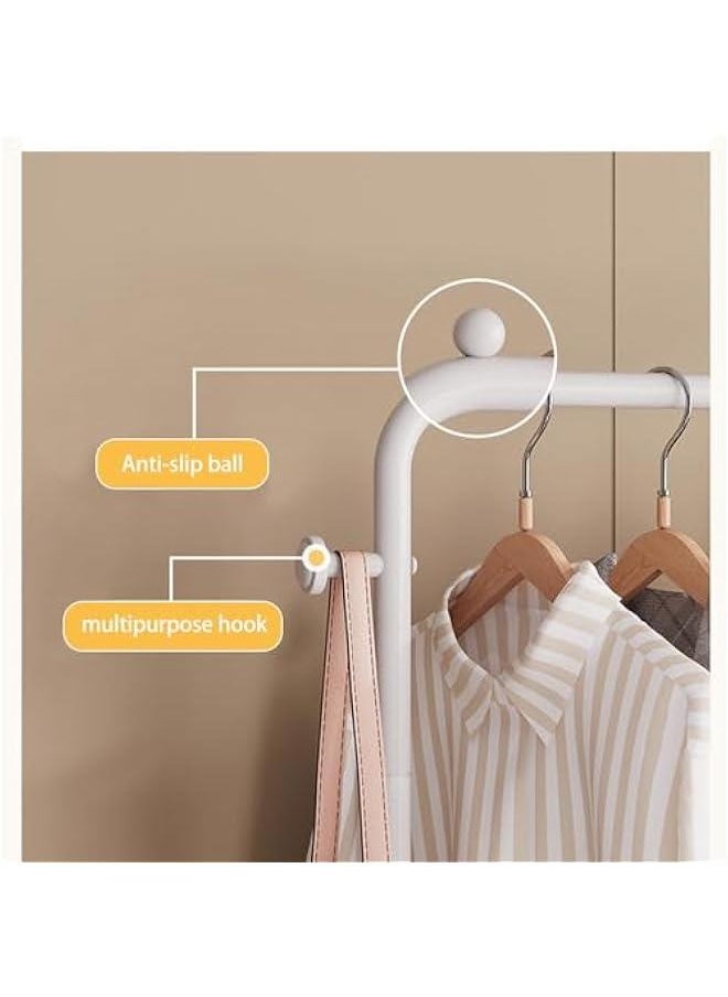 HOOKOR - Clothes Rack, Clothing Rack with Storage Bag, Garment Rack, Non-woven Shelves for Shoes, Clothes Rack for Bedroom, Hallway, Entryway (28-01) - Image 1