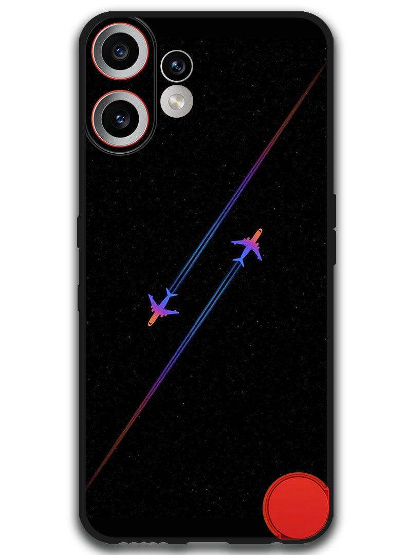 Theodor Case Compatible with Nothing CMF Phone 2 Pro 6.77 Inch Protection Shockproof Bumper Cover Airplanes - Image 1