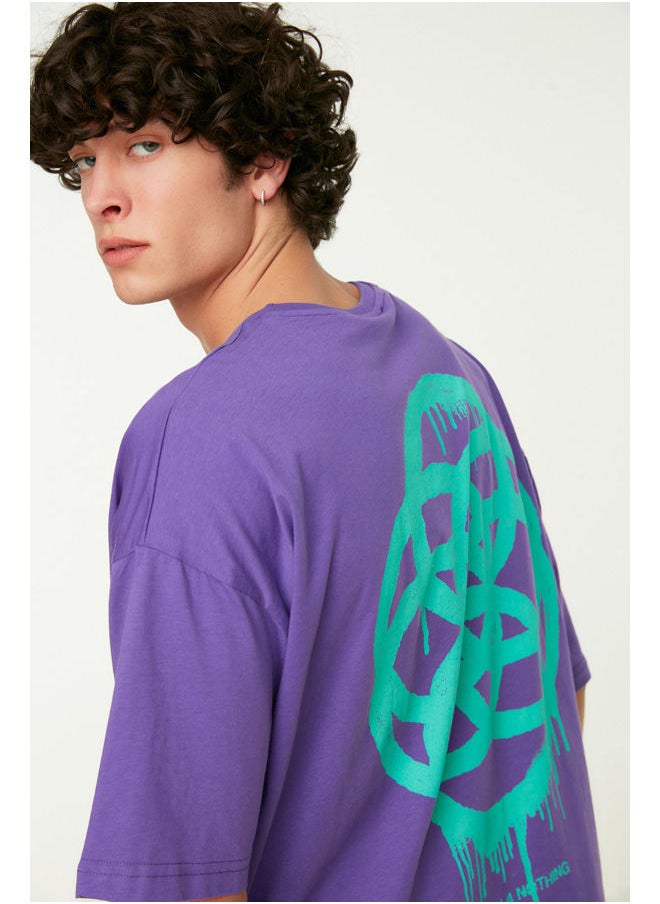 trendyol - Man T-Shirt Purple - Image 1