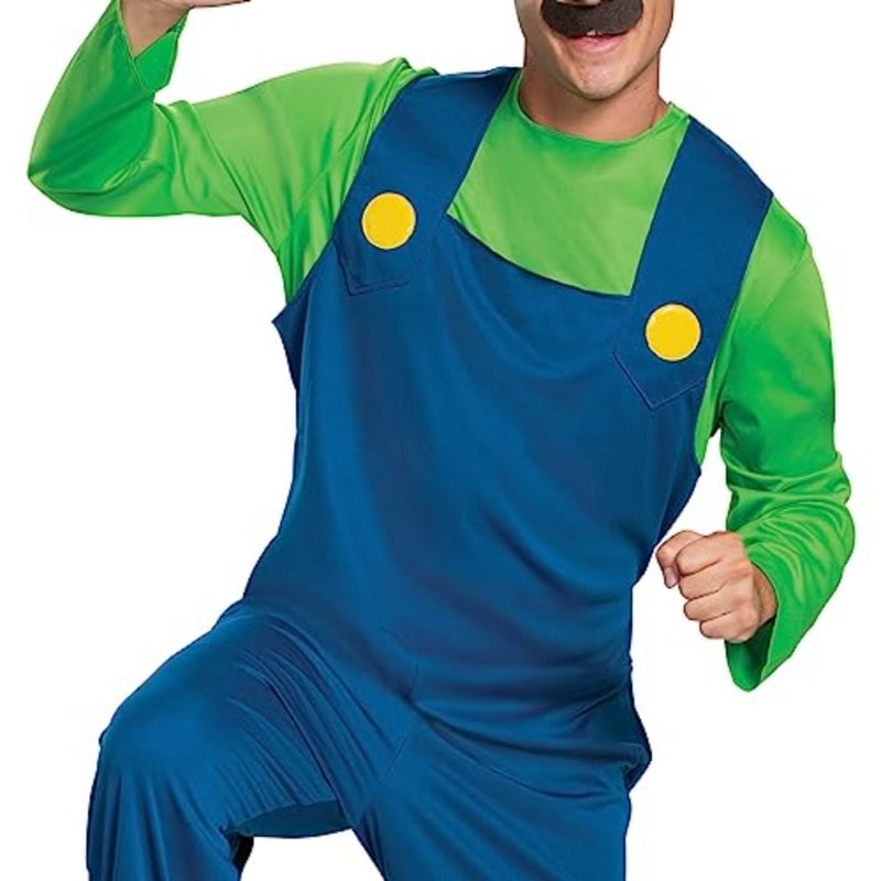 DISGUISE Super Mario Halloween Costumes Adults Available in Sizes M and, Multi-colo, Medium, X-Large - Image 4