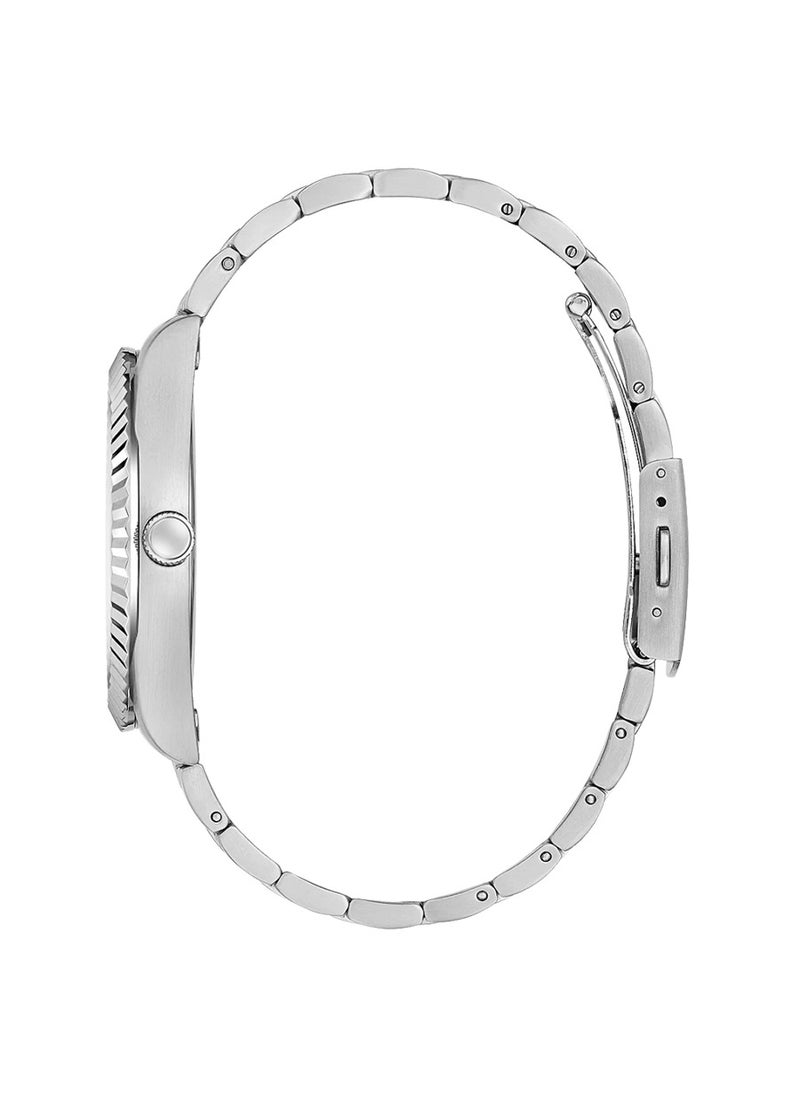 GUESS - Guess Connoisseur Aqua Silver Stainless Steel Strap Unisex Watch GW0265G11 - Image 1