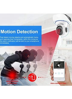 OneXsale OneXsale WiFi 360 Live View FHD Indoor Motion Detection Alert TwoWay Audio SD Card Recording MultiUser Support  - Image 3