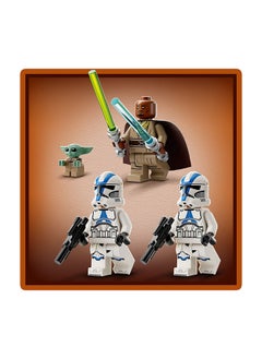 LEGO 75378 Star Wars: The Mandalorian Barc Speeder Escape, Building Set For Kids, Buildable Toy Bike With Sidecar, Includes Kelleran Beq And Grogu, Gift For Boys, Girls And Fans Aged 8 Plus (221 Pieces)  - Image 4