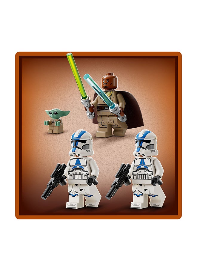LEGO 75378 Star Wars: The Mandalorian Barc Speeder Escape, Building Set For Kids, Buildable Toy Bike With Sidecar, Includes Kelleran Beq And Grogu, Gift For Boys, Girls And Fans Aged 8 Plus (221 Pieces)  - Image 4