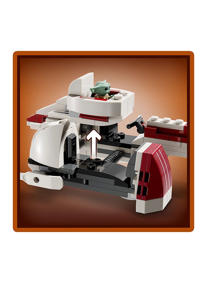 LEGO 75378 Star Wars: The Mandalorian Barc Speeder Escape, Building Set For Kids, Buildable Toy Bike With Sidecar, Includes Kelleran Beq And Grogu, Gift For Boys, Girls And Fans Aged 8 Plus (221 Pieces)  - Image 5
