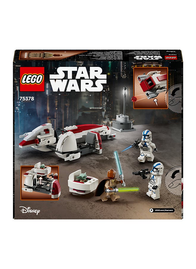 LEGO 75378 Star Wars: The Mandalorian Barc Speeder Escape, Building Set For Kids, Buildable Toy Bike With Sidecar, Includes Kelleran Beq And Grogu, Gift For Boys, Girls And Fans Aged 8 Plus (221 Pieces)  - Image 2