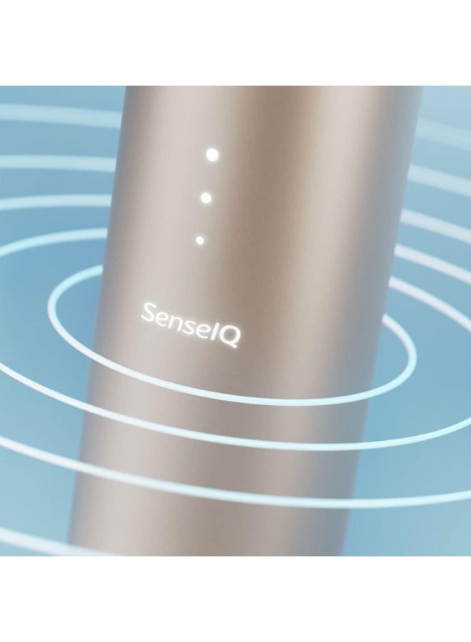 فيليبس سونيكير فرشاة أسنان فيليبس سونيكير الكهربائية Philips Sonicare 9900 Prestige مع تقنية SenseIQ، تتكيف وتعتني بالأسنان، تطبيق سونيكير المدعوم بالذكاء الاصطناعي، حقيبة سفر وقاعدة شحن، لون أزرق ليلى، HX9992/12 - Image 3