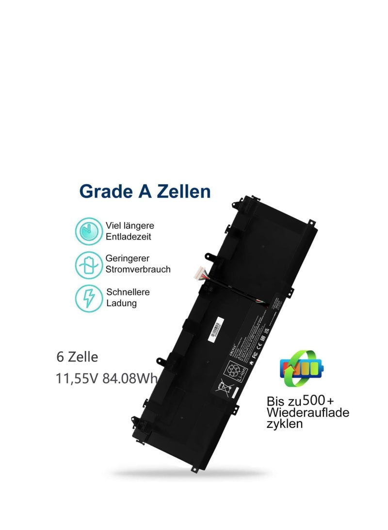Terabyte SU06XL L29184-005 Laptop Battery for HP Spectre X360 15 Late 2019 15-DF0104NG 15-DF0106NG 15-DF0126NG 15-DF0322NG 15-DF0002NF 15-DF00002NF NF 5NF 15-DF0010NF 15-DF0002NA TPN-Q213 HSTNN-DB8W - Image 2