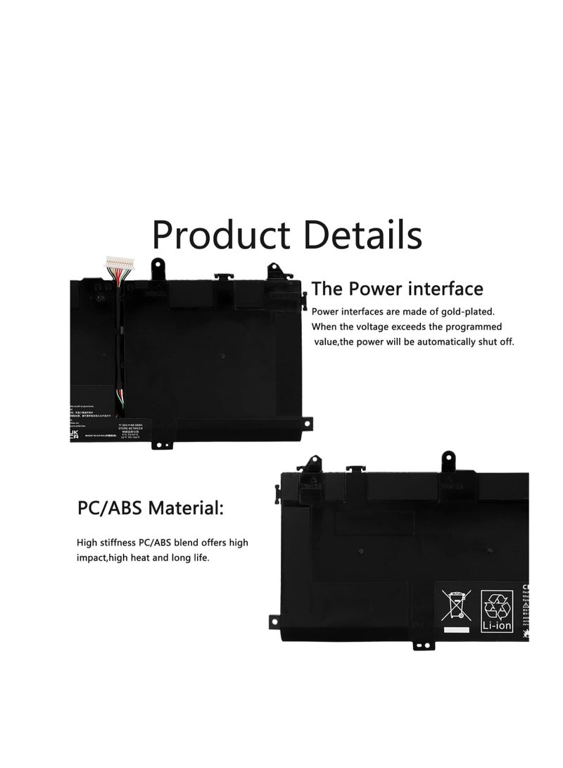 Terabyte SU06XL L29184-005 Laptop Battery for HP Spectre X360 15 Late 2019 15-DF0104NG 15-DF0106NG 15-DF0126NG 15-DF0322NG 15-DF0002NF 15-DF00002NF NF 5NF 15-DF0010NF 15-DF0002NA TPN-Q213 HSTNN-DB8W - Image 5