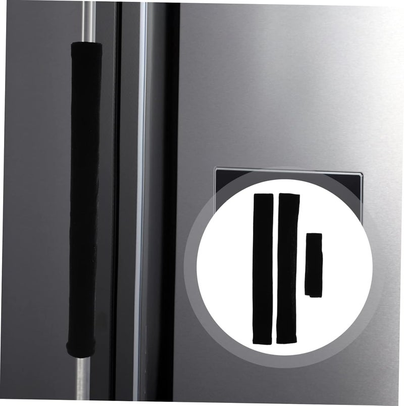 Vosarea 3pcs Fridge Door Handle Covers Christmas Decorative Covers for Refrigerator Accessories - Image 4