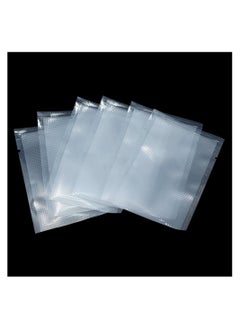 Excefore Vacuum Sealer Bags, Dry/Moist Sealer for Food Storage Open Top Clear Plastic Flat Pouches Bulk Food Packaging Bags with Tear Notch 100Pcs, 5.9x9.8 inch  - Image 5