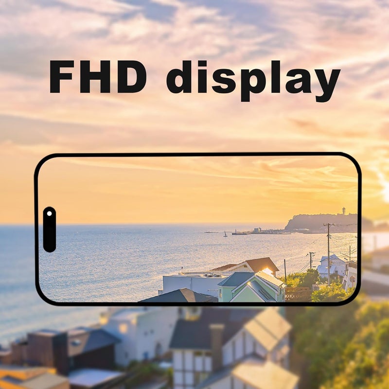 ZOETEC استبدال شاشة لجهاز آيفون 14 برو، شاشة LCD ريتينا بدقة 3D Touch كاملة الوضوح مع زجاج مقسى، لاصق مقاوم للماء وأدوات إصلاح - Image 3