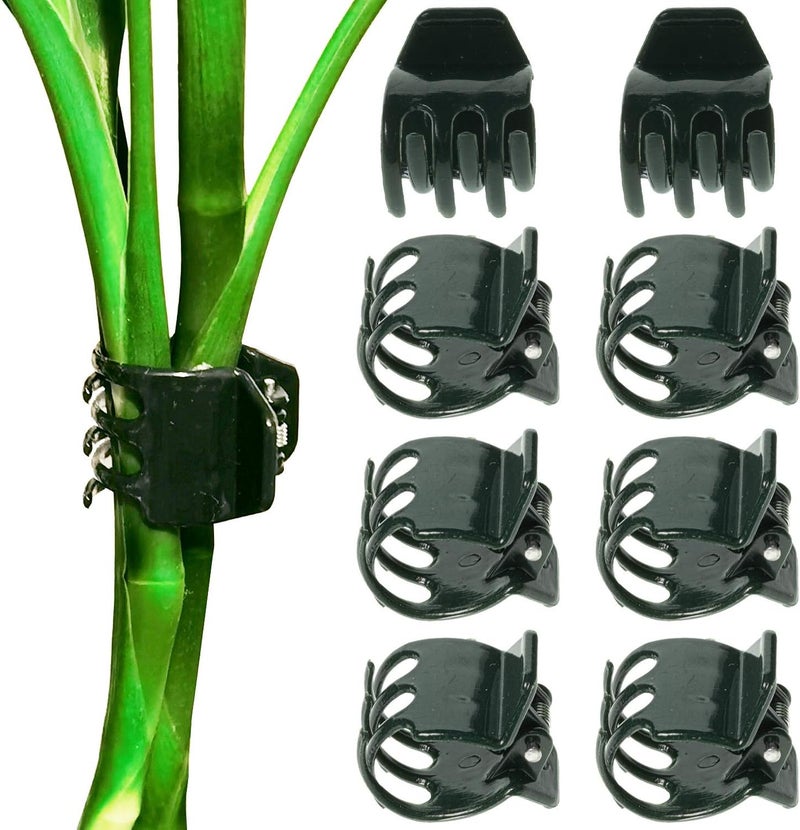 BEADNOVA Plant Clips 50Pcs Large Orchid Clips for Orchid Support Plant Support Flower Vine 2cm 50PCS - Image 1