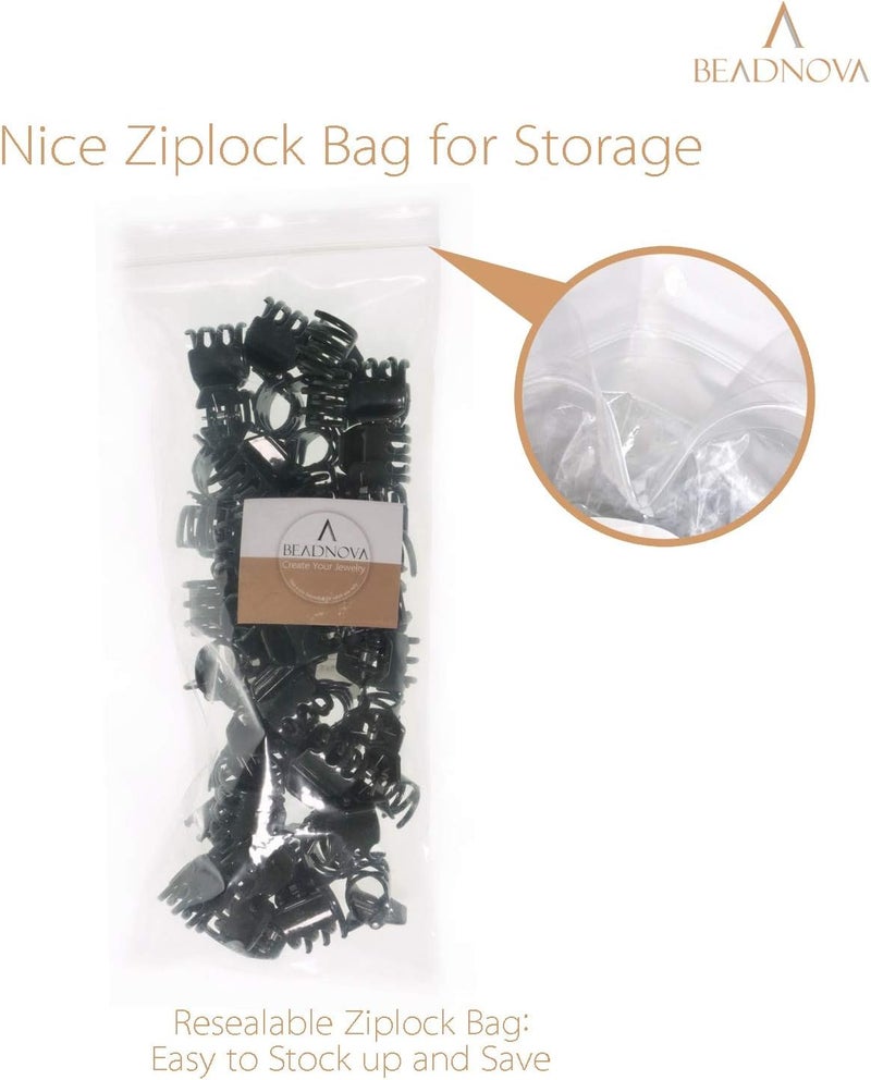 BEADNOVA Plant Clips 50Pcs Large Orchid Clips for Orchid Support Plant Support Flower Vine 2cm 50PCS - Image 5