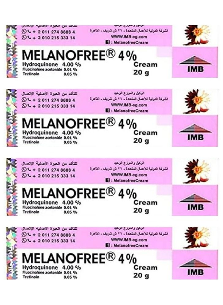 Melano Pharma Melanofree facial whitening kit 4 pieces - Image 1