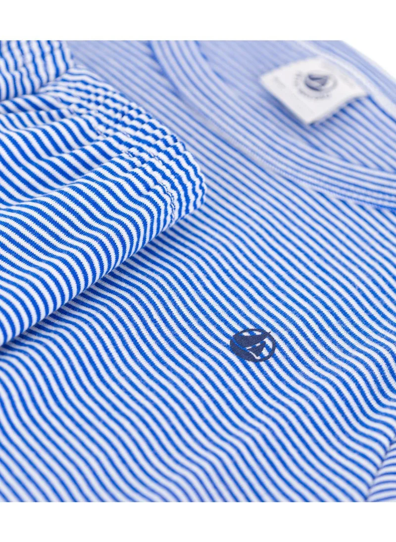 بيتي باتو Children's short stripy cotton pyjamas