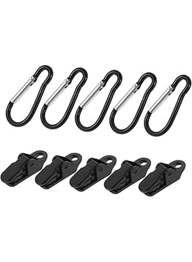 Heavy Duty Tarp Clips Windproof Car Tent Clamps Alligator Clips Outdoor Awning Attachments - Image 1
