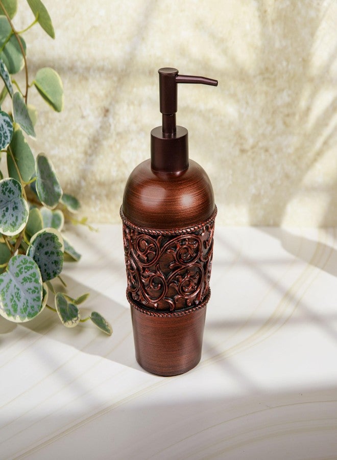 Essentra Home Bronze Liquid Soap Dispenser for Bathroom, Bedroom or Kitchen. Also Great for Hand Lotion and Essential Oils. - Image 3