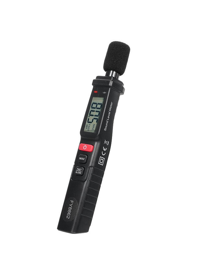 Lepmerk FY8862 Pen Type Digital Noise Meter 30db-130db Decibel Meter LCD Display Sound Level Meter Professional High-Precision Noise Tester Handheld Sound Detector Household Noise Measuring Instrument  - Image 2