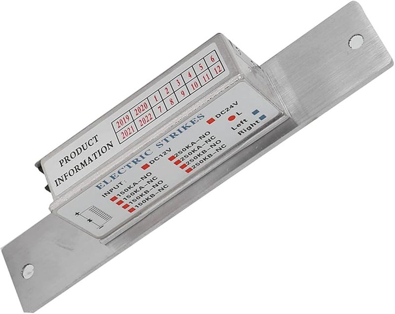 Electric Strike Lock Set Stainless Steel Zinc Alloy Concealed Installation for Office Home Security - Image 4