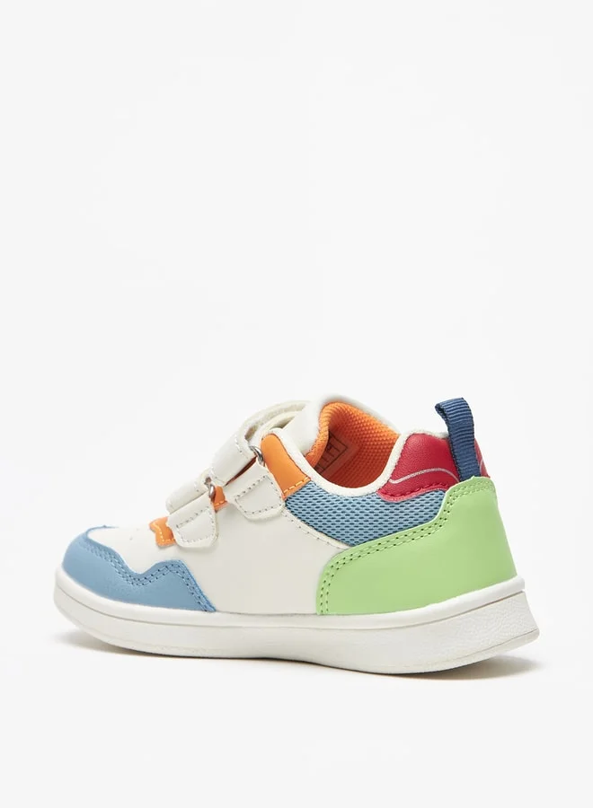 LBL Boys'S Textured Casual Sneakers With Hook And Loop Closure