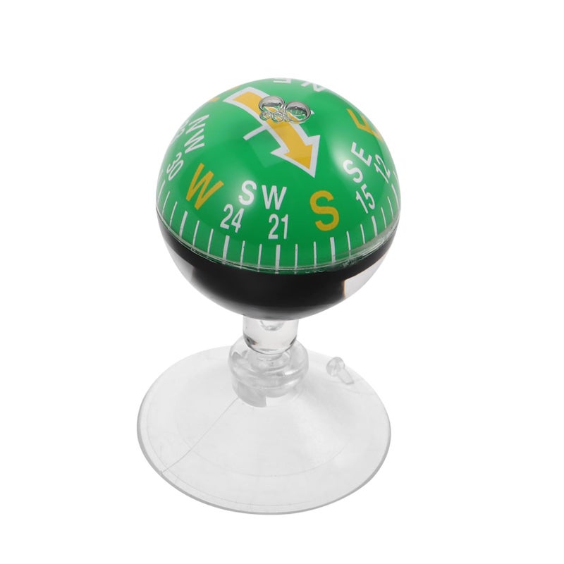 VALICLUD Portable Car Compass with Strong Suction Cup for Accurate Navigation Outdoor Activities - Image 2