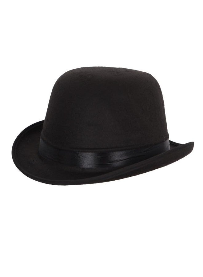 FabSeasons Polyester Armycrew Felt Dhoom Fame Top Hat/Cap for Men Black, Free Size - Image 1