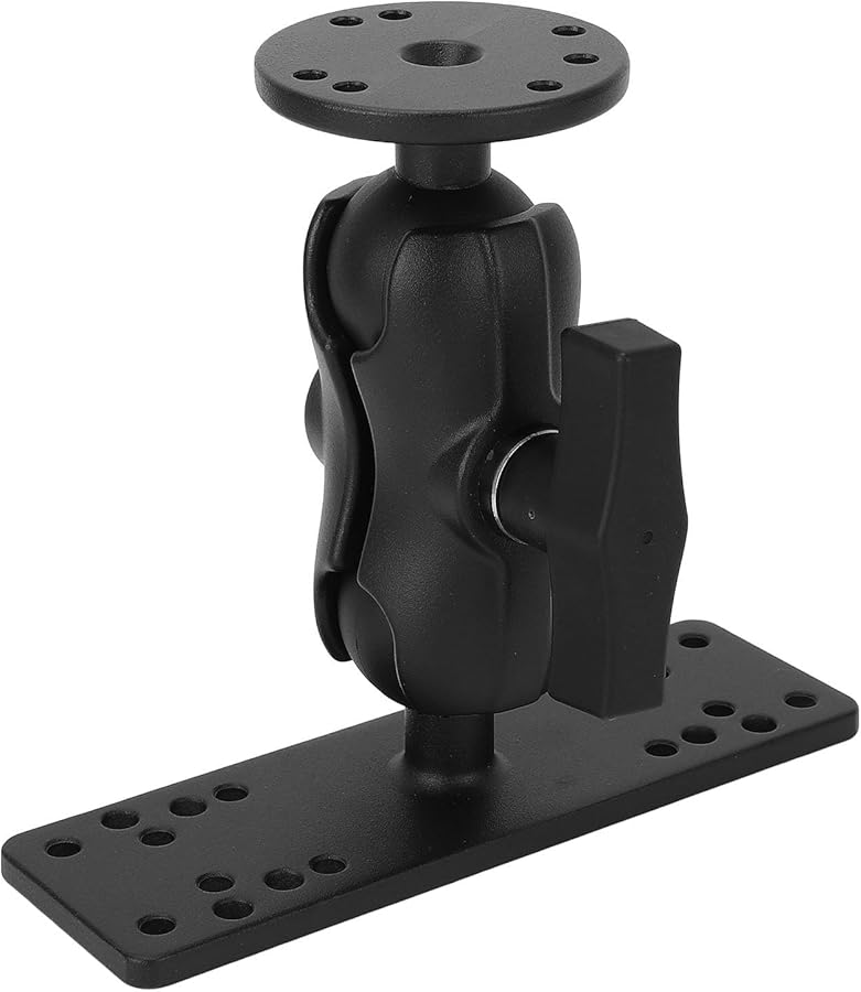 Aluminum Fish Finder Mount Wide Compatibility 360 Degree Rotation for GPSMAP Plus ECHOMAP - Image 2