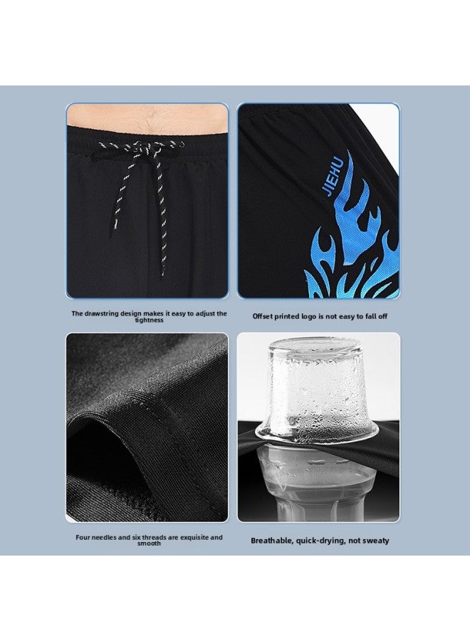 إسكدنيا بدلة سباحة رجالية بأكمام طويلة بدلة سباحة ربيع حار مضادة للإحراج ملابس سباحة رجالية ملابس سباحة سروال سباحة معدات سباحة بدلة سباحة فضفاضة بطبقة مزدوجة اللون: 72114- - Image 5