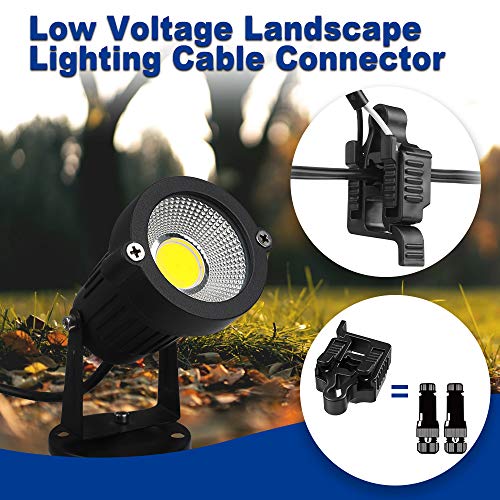 AizzKry Low Voltage Wire Connectors Landscape Lighting Connectors 12-18 Gauge UL Listed Landscape Wire Splice Connector, Low Voltage Connectors for Landscape Lighting/Pathway Light/Spotlight - 6 Pack - Image 5
