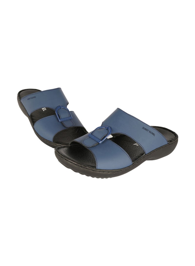 Josef Seibel 071-2021 Josef Seibel Mens Comfort Sandals Blue - Image 2