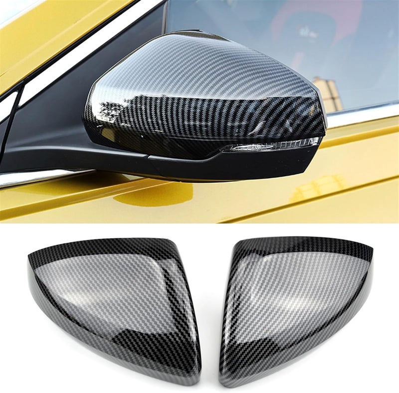 Vuzmode Carbon Fiber Side Mirror Covers for VW Polo Mk6 - Image 4