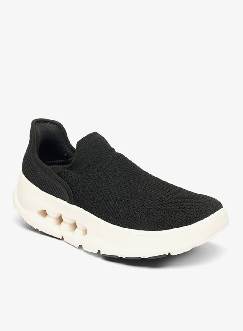 Dash Men Textured Slip On Sports Shoes - Image 1