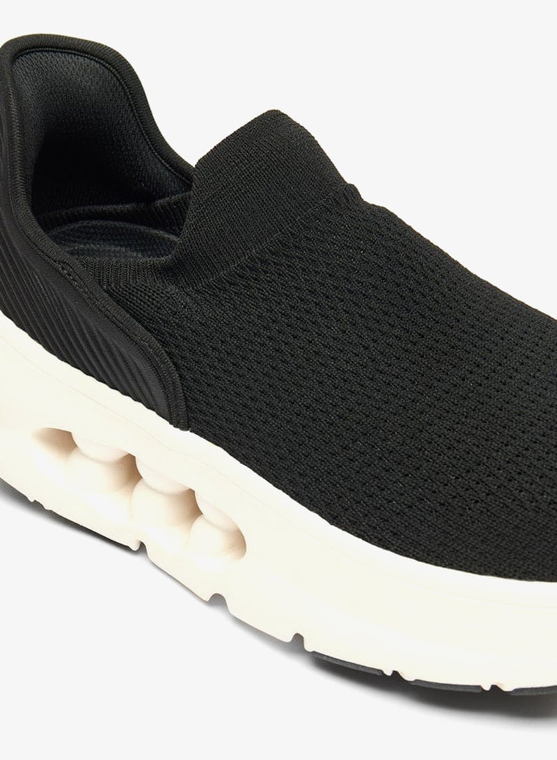 Dash Men Textured Slip On Sports Shoes - Image 5