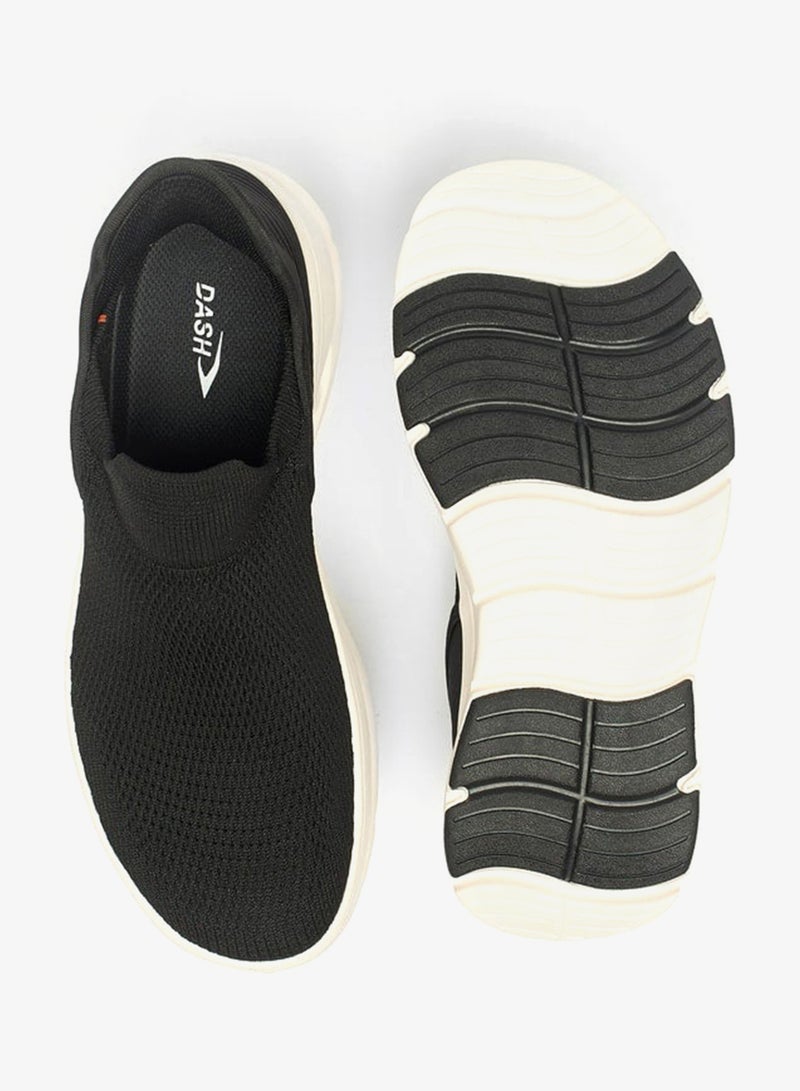 Dash Men Textured Slip On Sports Shoes - Image 4