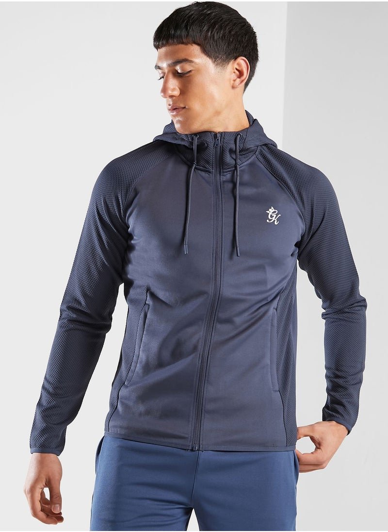 Gym King - Ascent Panel Hoodie - Image 1