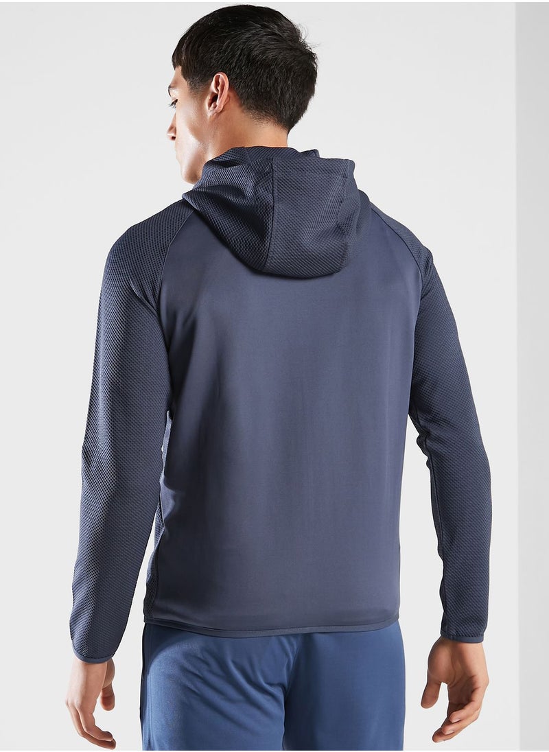 Gym King - Ascent Panel Hoodie - Image 1