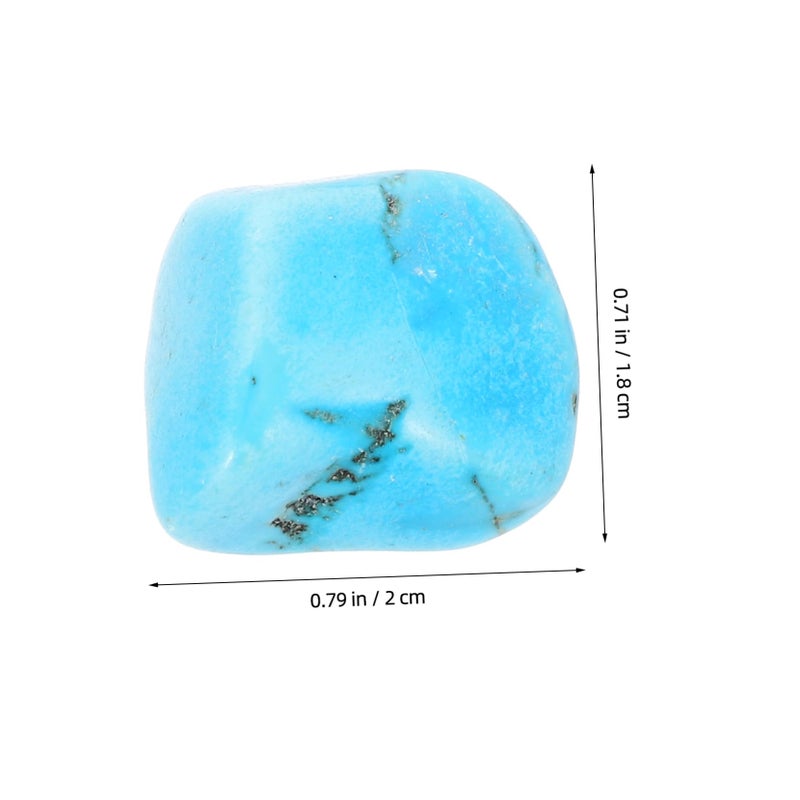 24 قطعة من الأحجار المصقولة غير المنتظمة لتزيين المنزل وديكور أصص الزهور والحرف اليدوية الداخلية النابضة بالحياة - Image 3