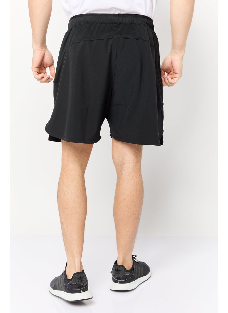 Reebok Men Sportswear Fit Training Short, Black  - Image 4